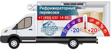Рефрижератор на 8 европаллет (до 3 тонн) - 1200 ₽/час